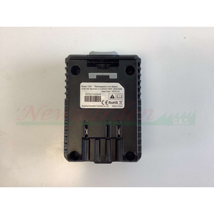 Batería de iones de litio de 10,8V 1,5Ah para motor de cortacésped COMBI 48 SEQ 48 SVQ | Newgardenmac.com