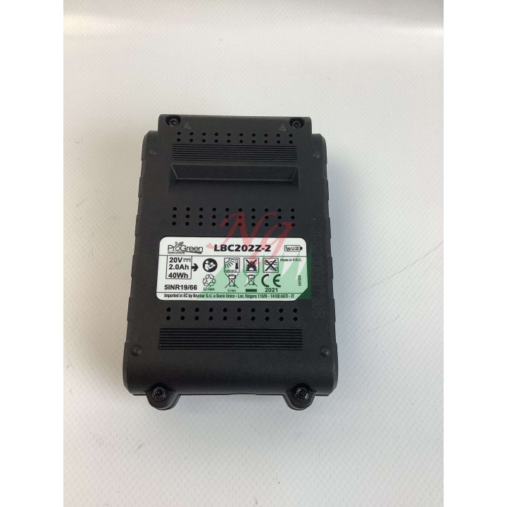 Lithium-Akku LBC202Z-2 20V 2.0AH Modelle PG4037LI PG2040LI 057255 | Newgardenmac.com