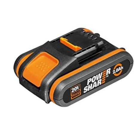 WA3639 - Worx 20 V 2 Ah lithium battery | Newgardenmac.com