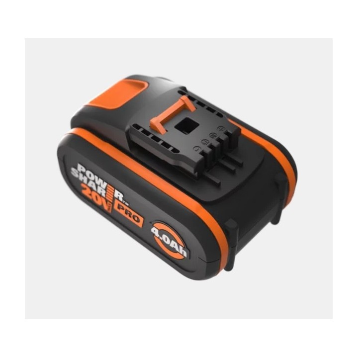 20 V 4,0 Ah WORX POWER SHARE PRO Akku mit Ladeanzeige | Newgardenmac.com