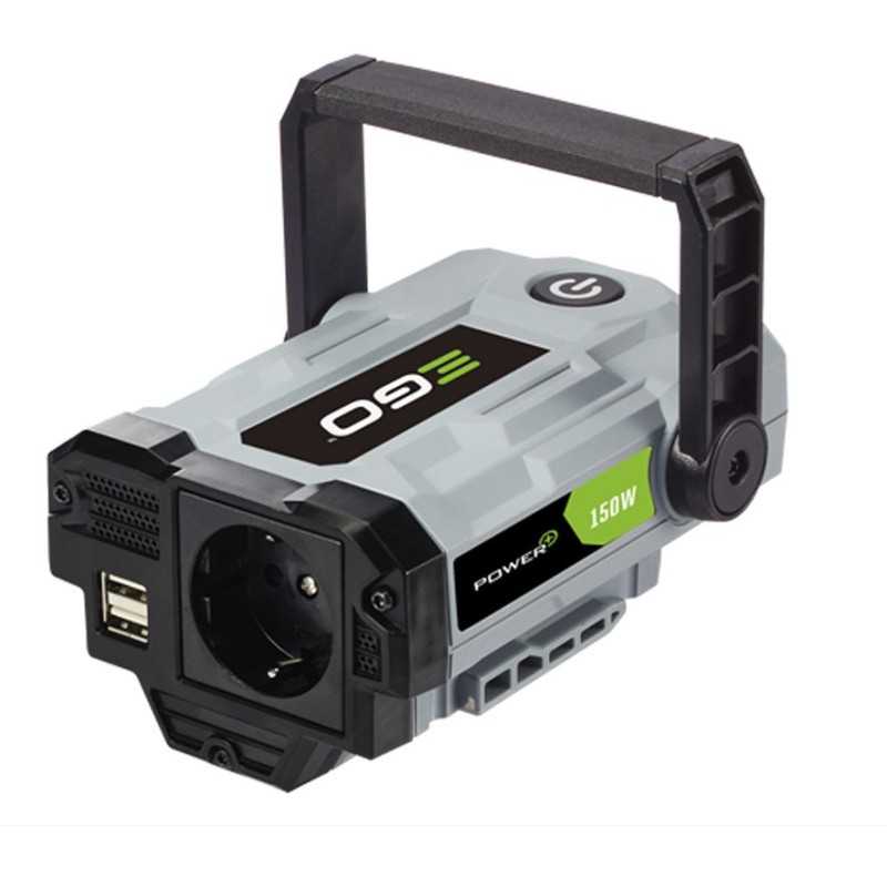 EGO PAD 1500 E Stromerzeuger Inverter 150 Watt 2 USB-Anschlüsse 1 Steckdose EGO PAD 1500 E Stromerzeuger Inverter 150 Watt 2 USB-Anschlüsse 1 Steckdose