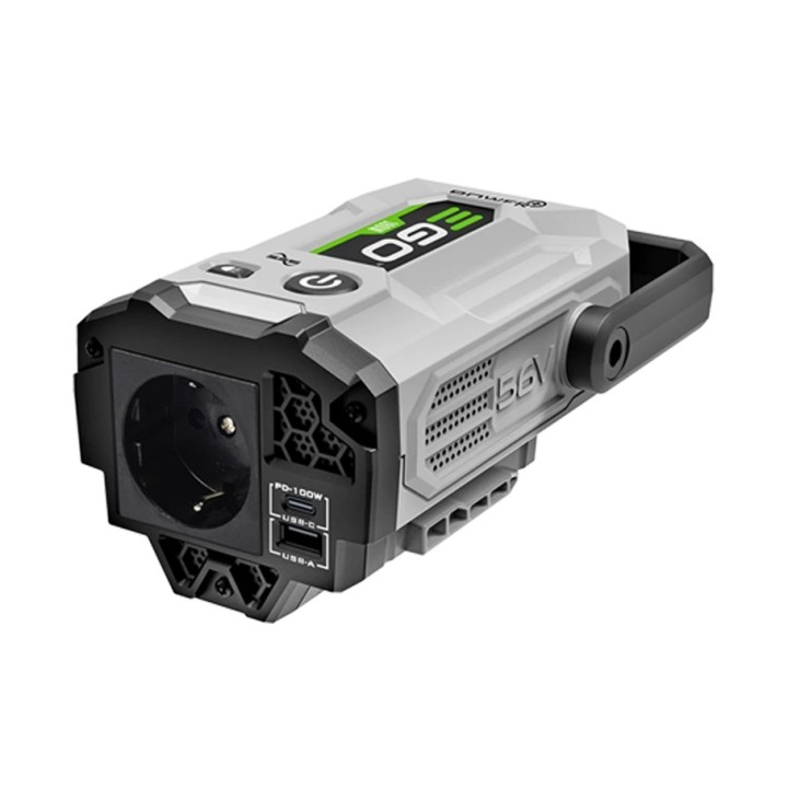 Generatore di corrente Inverter EGO PAD1800E potenza 180W con presa USB | Newgardenmac.com