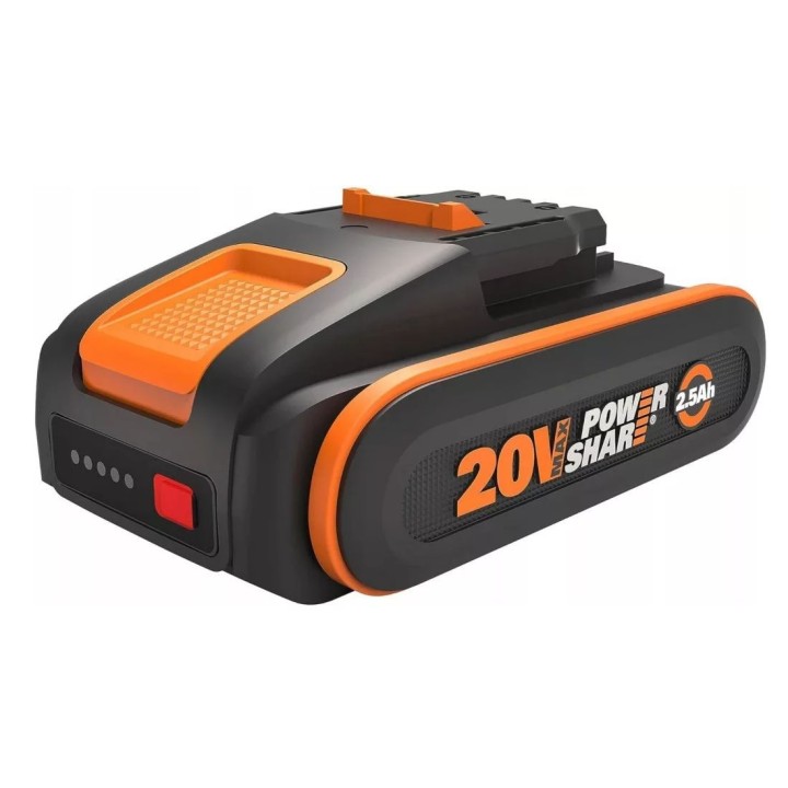 Batterie au lithium WORX POWER SHARE 20V 2,5Ah WA3640 d'origine | Newgardenmac.com
