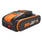 Batterie au lithium WORX POWER SHARE 20V 2,5Ah WA3640 d'origine
