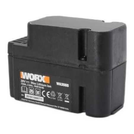 WA3565 - Batería de litio Worx de 28 V y 2,9 Ah | Newgardenmac.com