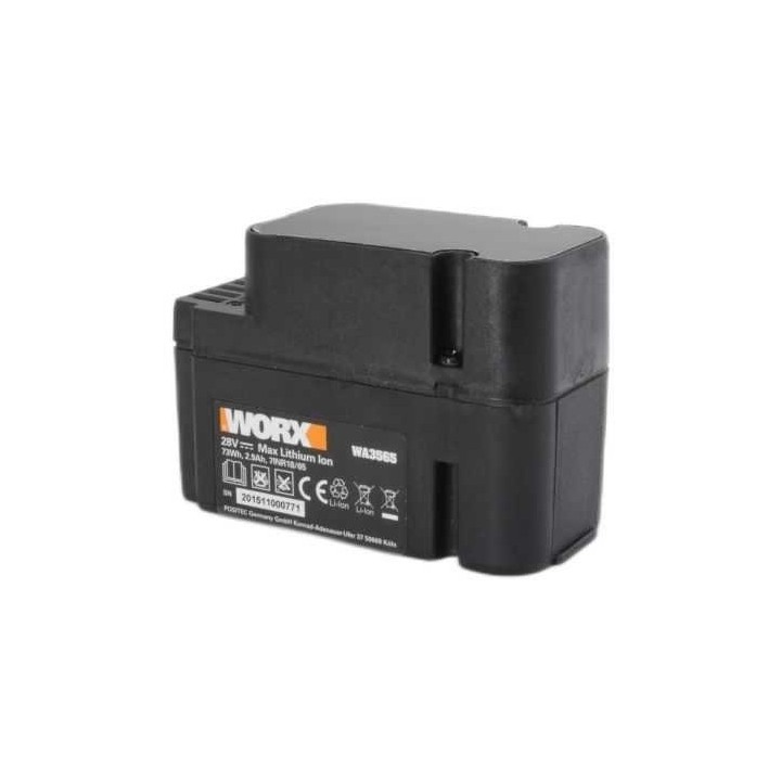 WA3565 - Worx 28V 2.9Ah Lithium Battery | Newgardenmac.com