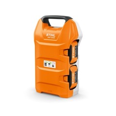 Dual compartment professional adapter for using two STIHL ADA1000 batteries