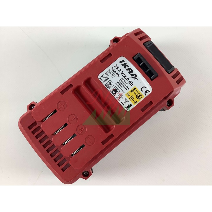 Batería IKRA - MOGATEC 25,2 V 2 COMPATIBLE - 044353 | Newgardenmac.com