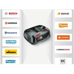 Batteria Li-Ion 2.5Ah HUSQVARNA ASPIRE P4A 18-B45 tensione 18V | Newgardenmac.com
