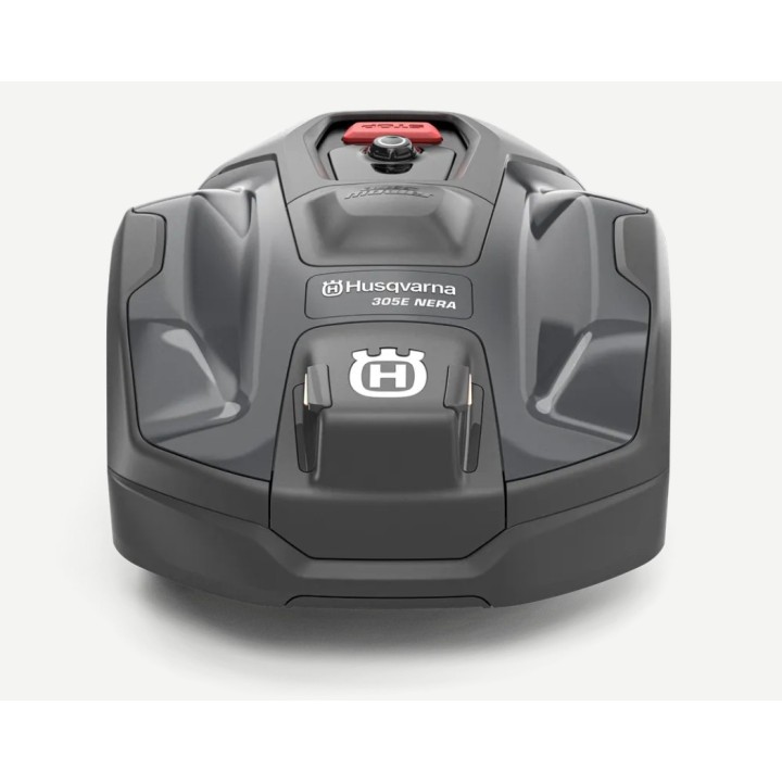 Robot lawnmower HUSQVARNA AUTOMOWER 305E BLACK 900m2 Plug In EPOS included | Newgardenmac.com