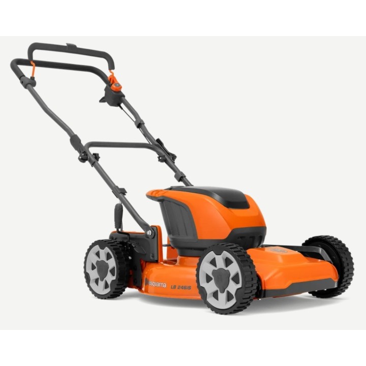 Cortacésped autopropulsado a batería HUSQVARNA LB246iS de 36 V, ancho de corte 46 cm | Newgardenmac.com