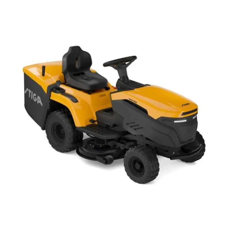STIGA ESTATE 384e battery-powered ride-on mower, cutting width 84 cm