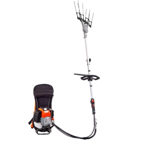 Abbacchiatore scuotiolive a zaino con motore a scoppio EURO V 51,7cc | Newgardenmac.com