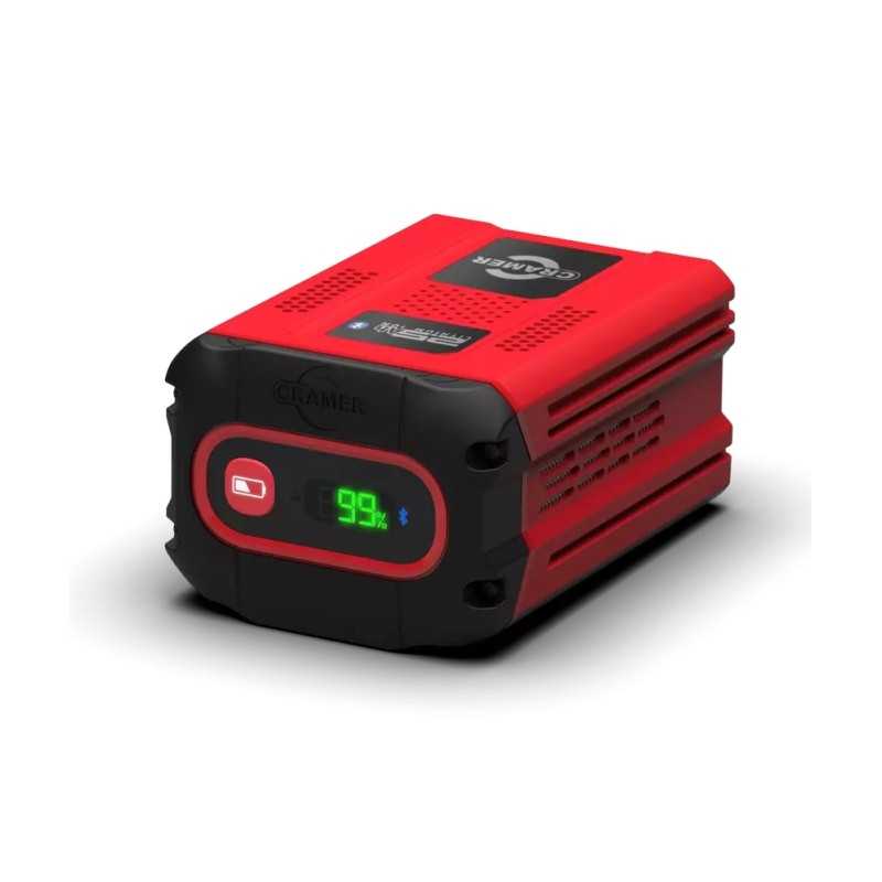 CRAMER 2,5 Ah 82 V batterie au lithium jusqu'à 500-600 m² avec une seule charge