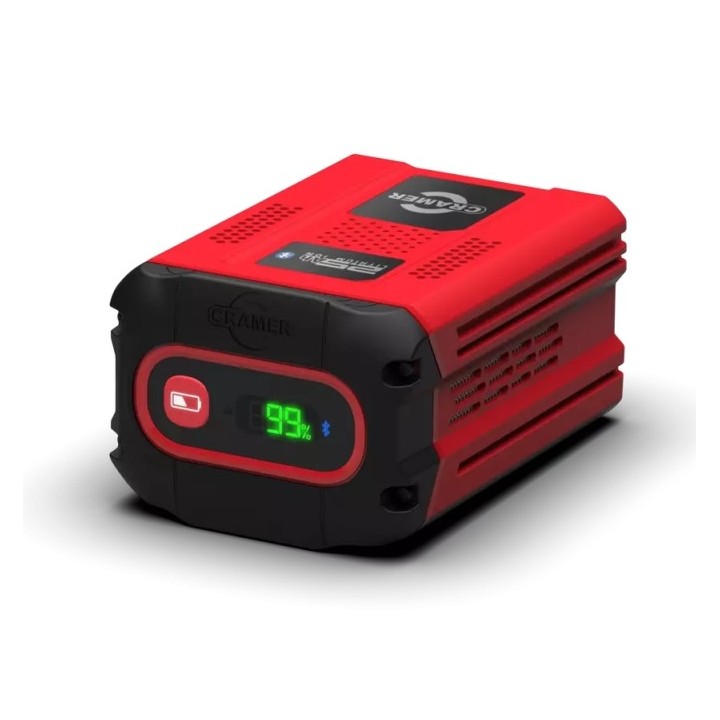 CRAMER 2,5 Ah 82 V batterie au lithium jusqu'à 500-600 m² avec une seule charge | Newgardenmac.com