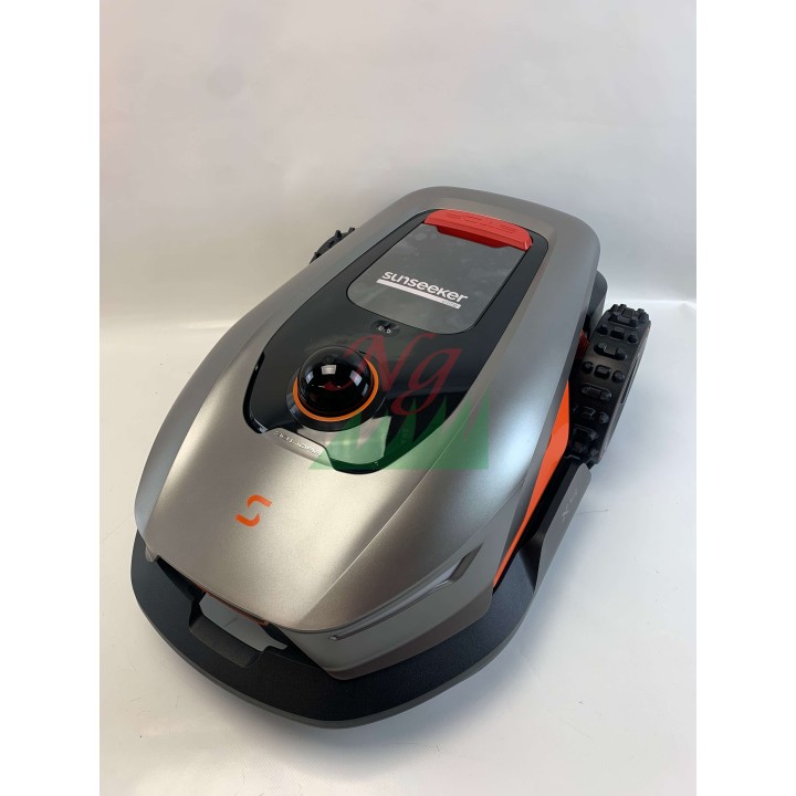 SUNSEEKER X4 Roboter-Rasenmäher 1200 m2 LiDAR 3D + Vision AI Wi-Fi – Bluetooth – 4G | Newgardenmac.com