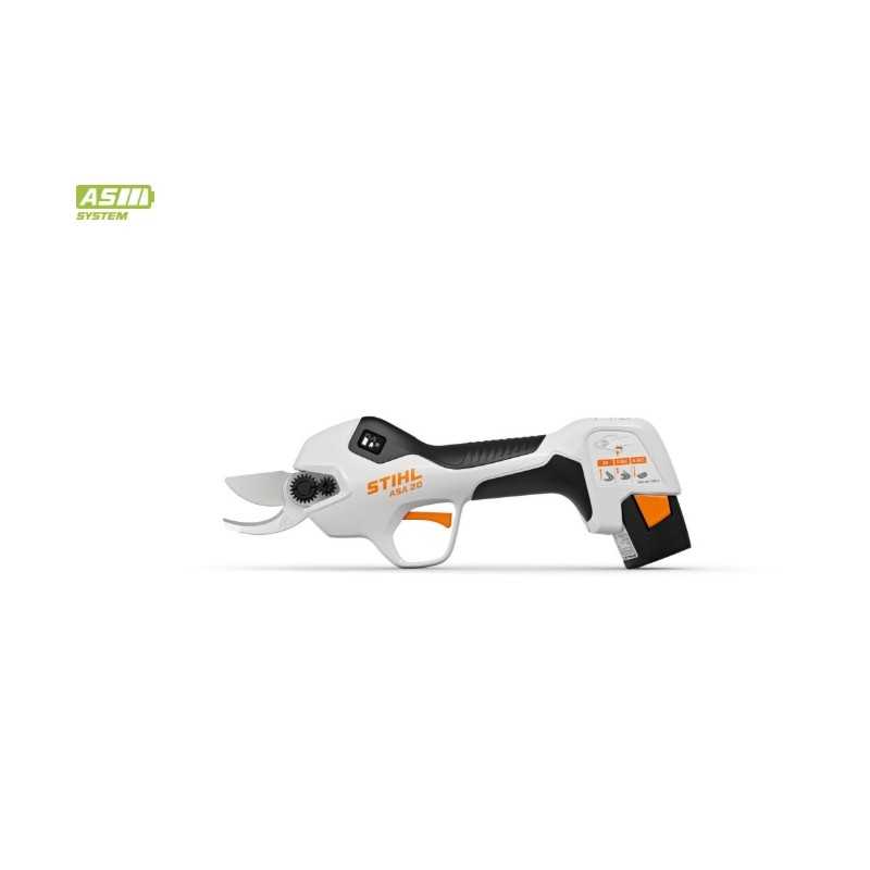 STIHL ASA20 Akku-Gartenschere, 25 mm Schnittbreite, ohne Akku und Ladegerät