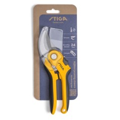 STIGA Bypass pruning shears, max cutting diameter 24 mm, comfort handle | Newgardenmac.com