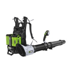 Soplador de mochila profesional a batería EGO LBPX1100 con velocidad de aire de 260 km/h. | Newgardenmac.com