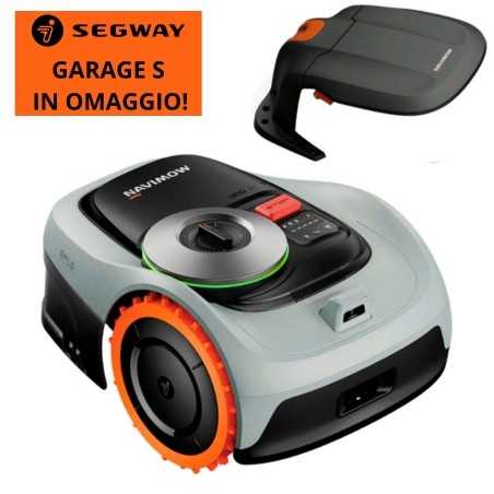 Tondeuse à gazon robotisée Segway Navimow i210 AWD 1000m² + Garage de protection GRATUIT | Newgardenmac.com