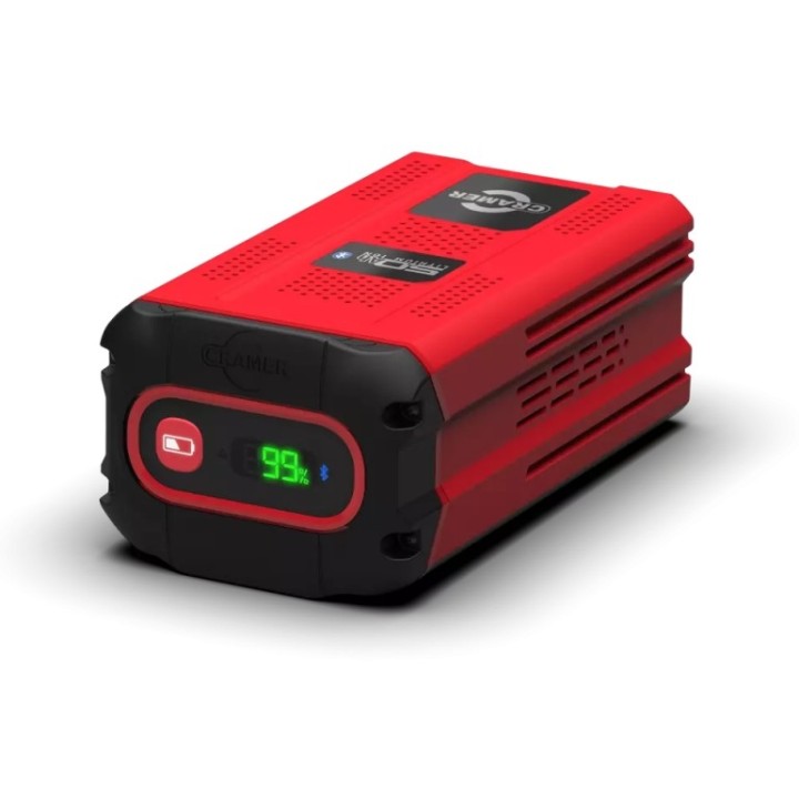CRAMER 5 Ah 82 V batería de litio hasta 800-1000 m2 con una carga | Newgardenmac.com