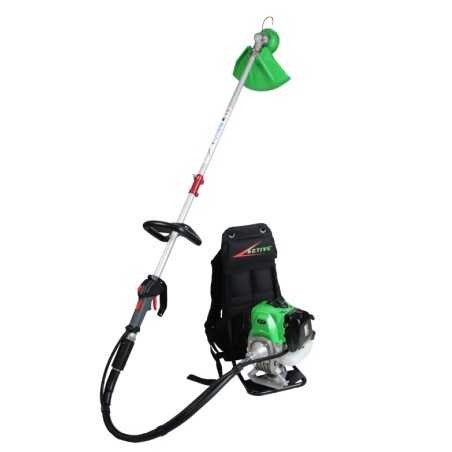 Desbrozadora de mochila ACTIVE ST37Z, 30,8 cc, diámetro del eje de 26 mm, depósito de 0,6 L. | Newgardenmac.com