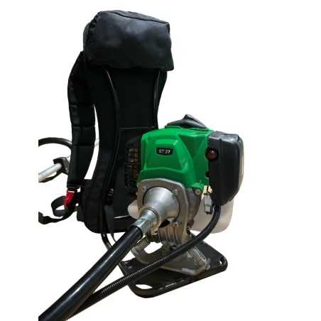 Desbrozadora de mochila ACTIVE ST37Z, 30,8 cc, diámetro del eje de 26 mm, depósito de 0,6 L.