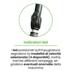 Desbrozadora multifuncional a batería ACTIVE SCORPION de 1500 W, con eje de 26 mm de diámetro. | Newgardenmac.com