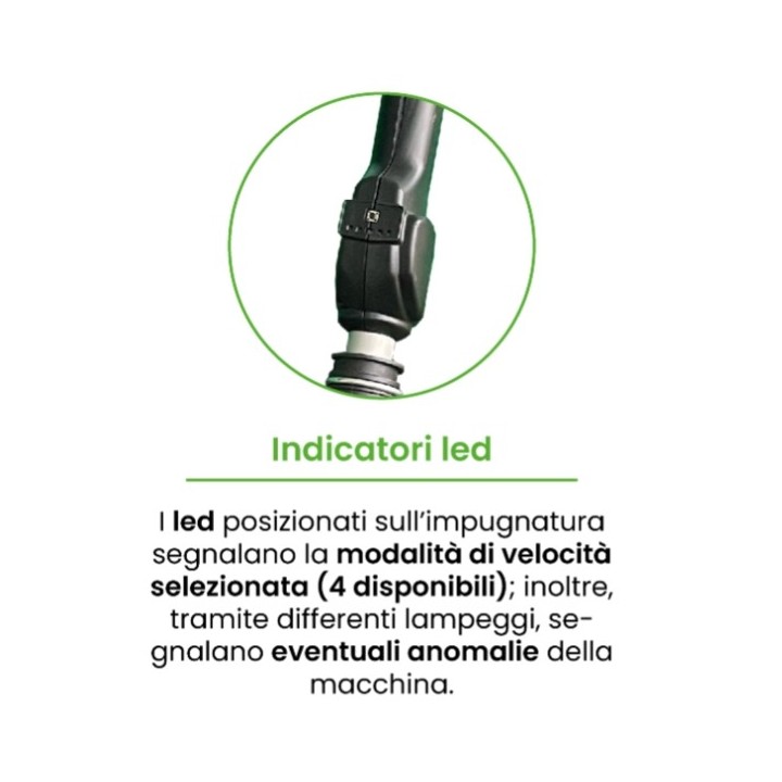 ACTIVE MTP SCORPION SR 1500W Brushless battery-powered pole pruner weight 4.5 kg | Newgardenmac.com