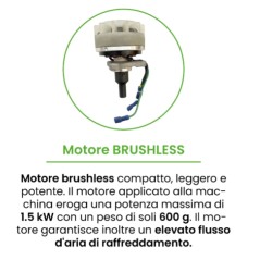 ACTIVE MTP SCORPION SR 1500W Akku-Hochentaster mit bürstenlosem Motor, Gewicht 4,5 kg | Newgardenmac.com