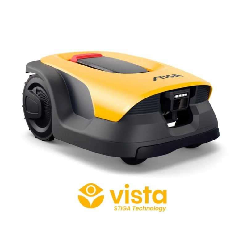 Tondeuse à gazon robot autonome STIGA A 6V Bluetooth - 4G jusqu'à 600 m²