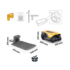 STIGA A 10V Bluetooth - 4G autonomer Mähroboter für Flächen bis zu 1000 m² | Newgardenmac.com