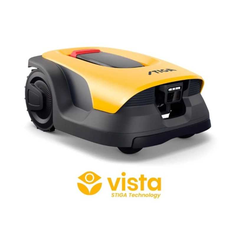 Tondeuse à gazon robot autonome STIGA 25V Bluetooth - 4G jusqu'à 2500 m²