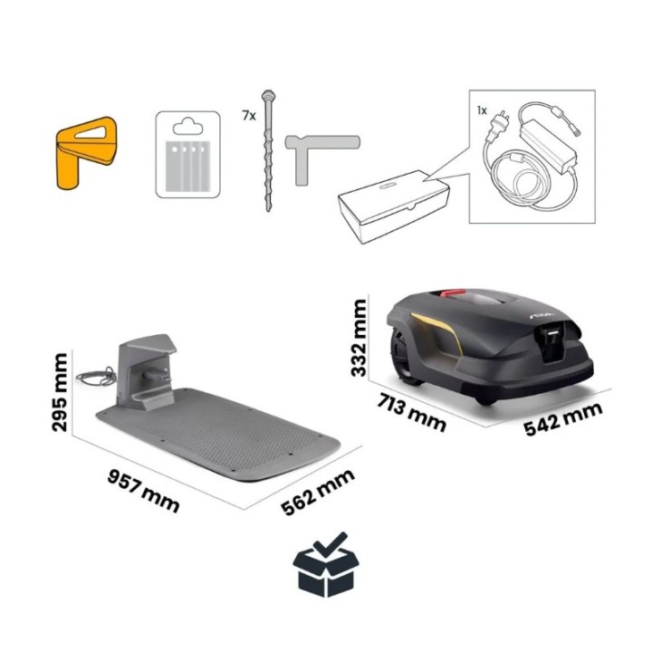 STIGA A 50v Bluetooth - 4G autonomous robot lawnmower up to 5000 m2 | Newgardenmac.com
