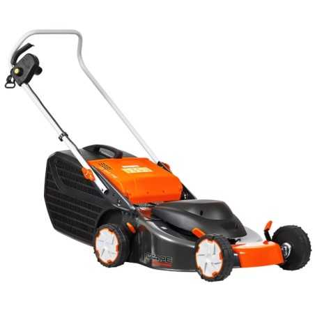 Tondeuse à gazon électrique OLEOMAC G44PE COMFORT 1,5 kW, largeur de coupe 41 cm, bac de ramassage 60 L | Newgardenmac.com