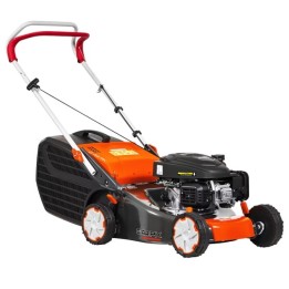 Tondeuse à gazon thermique OLEOMAC G44PK COMFORT 123 cm³, largeur de coupe 41 cm, bac de ramassage 60 L | Newgardenmac.com