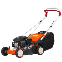 Tagliaerba a scoppio a spinta OLEOMAC G44PK COMFORT 123cc taglio 41cm cesto 60L 66219005E5 | Newgardenmac.com