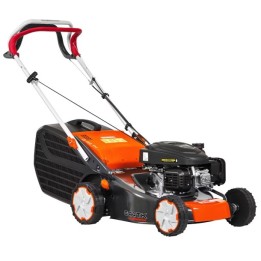 Tondeuse à gazon autotractée OLEOMAC G44TK COMFORT 123 cm³, largeur de coupe 41 cm, bac de ramassage 60 L | Newgardenmac.com
