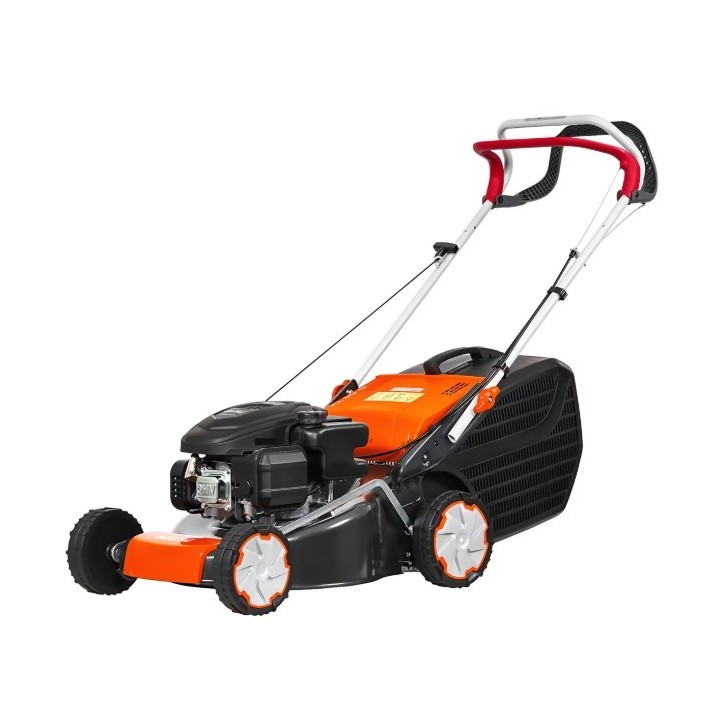 OLEOMAC G44TK COMFORT 123cc self-propelled petrol lawnmower, 41cm cutting width, 60L grass catcher | Newgardenmac.com