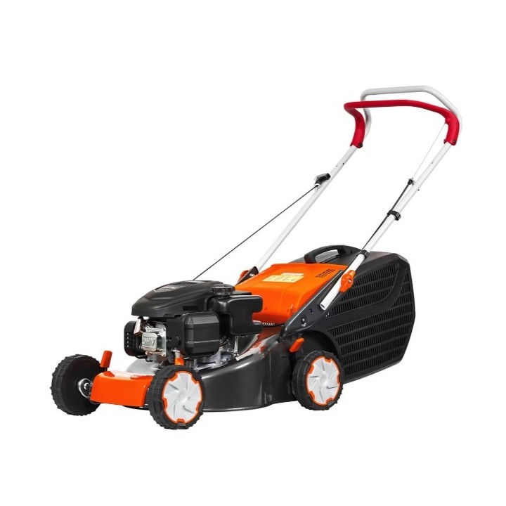 OLEOMAC G48PK COMFORT 123cc petrol push lawnmower, 46cm cutting width, 60L grass catcher | Newgardenmac.com