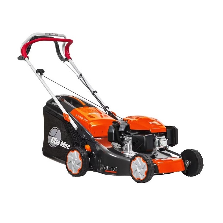 Cortacésped autopropulsado de gasolina OLEOMAC G48TK COMFORT PLUS de 139 cc, ancho de corte de 46 cm. | Newgardenmac.com