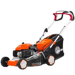 OLEOMAC G48TKE COMFORT PLUS 166cc self-propelled petrol lawnmower, cutting width 46cm | Newgardenmac.com