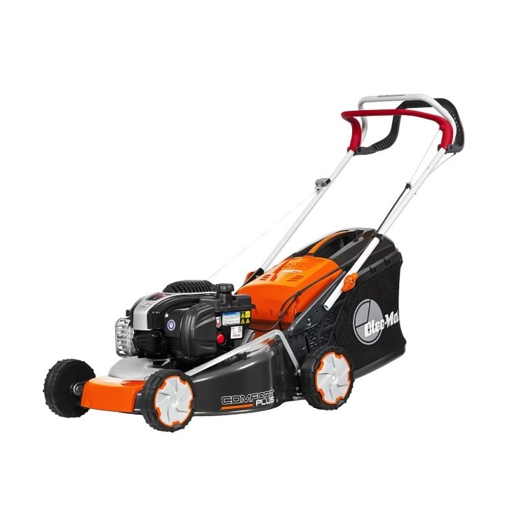 OLEOMAC G48TBQ COMFORT PLUS 140cc self-propelled petrol lawnmower, 46cm cutting width | Newgardenmac.com