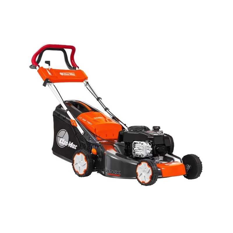 Tondeuse à gazon autotractée à essence OLEOMAC G48TBX COMFORT PLUS 150 cm3, largeur de coupe 46 cm