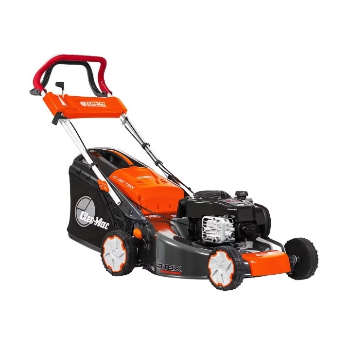 OLEOMAC G48TBX COMFORT PLUS 150cc self-propelled petrol lawnmower, 46cm cutting width | Newgardenmac.com