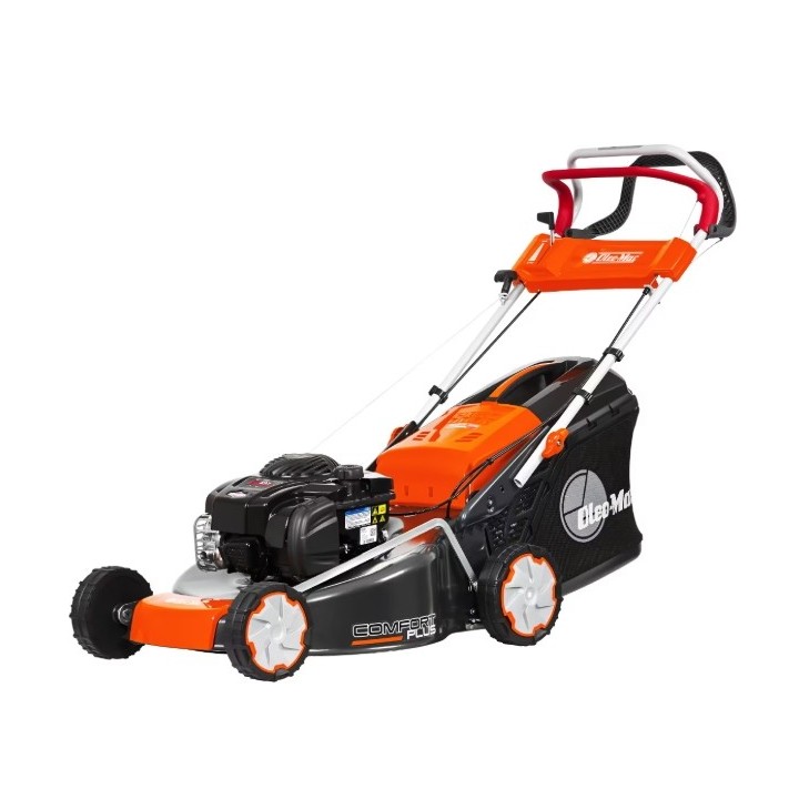 Tagliaerba a scoppio trazionato OLEOMAC G48TBX COMFORT PLUS 150 cc taglio 46 cm | Newgardenmac.com