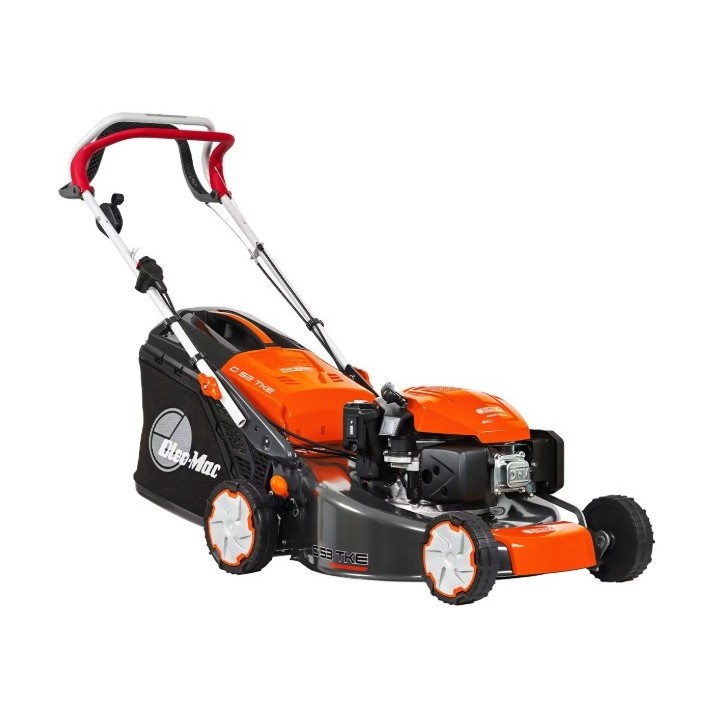 Tondeuse à gazon autotractée à essence OLEOMAC G53TKE COMFORT PLUS 166 cm3, largeur de coupe 51 cm | Newgardenmac.com