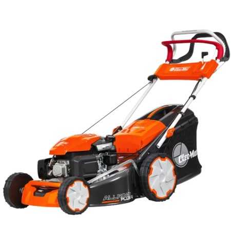 OLEOMAC G53TK ALLROAD PLUS 4, 196 cm³, selbstfahrender Benzinrasenmäher, Schnittbreite 51 cm