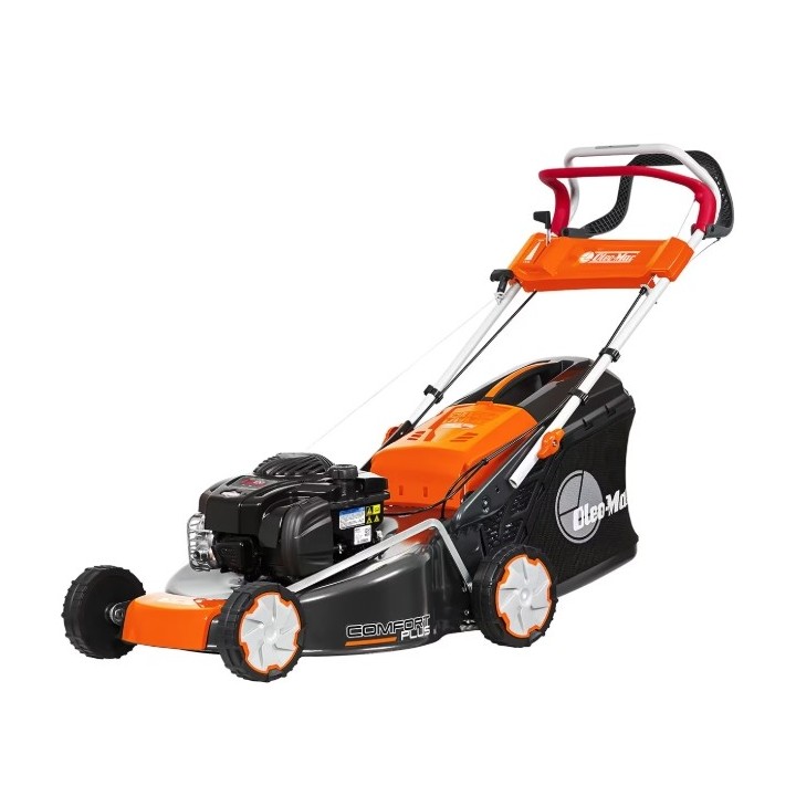Tondeuse à gazon autotractée à essence OLEOMAC G53TKE ALLROAD PLUS 4, 166 cm³, largeur de coupe 51 cm | Newgardenmac.com