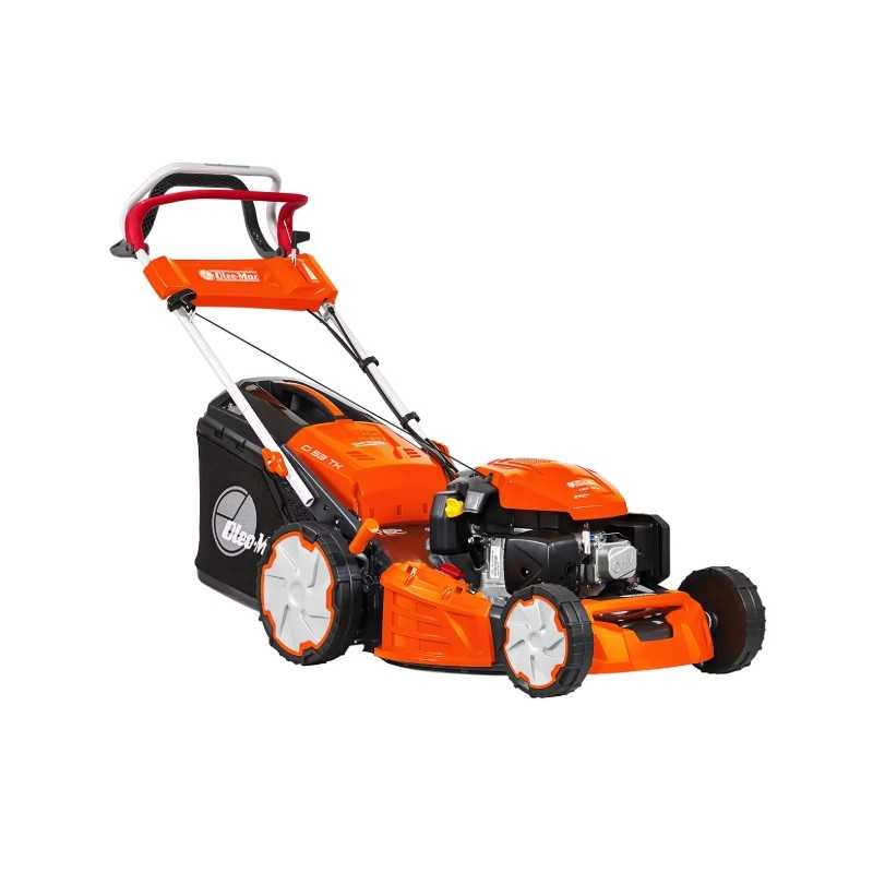 Tondeuse à gazon autotractée à essence OLEOMAC G53TBXE ALLROAD PLUS 4, 163 cm³, largeur de coupe 51 cm